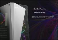 ZALMAN S4 PLUS  RGB  Siyah ATX Mid Tower Gaming Oyuncu Kasası